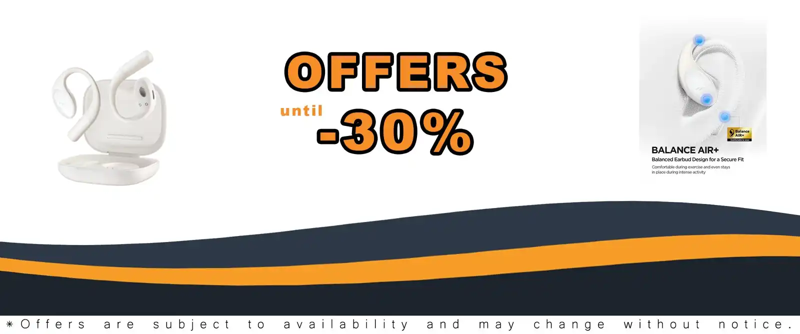 1MORE S51 open ear headphones lightweight secure fit