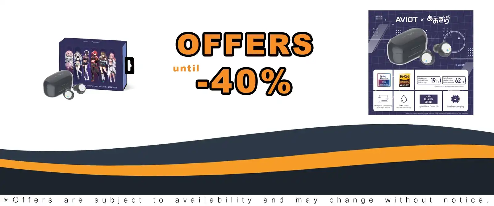 Aogiri High School collaboration wireless earbuds special package