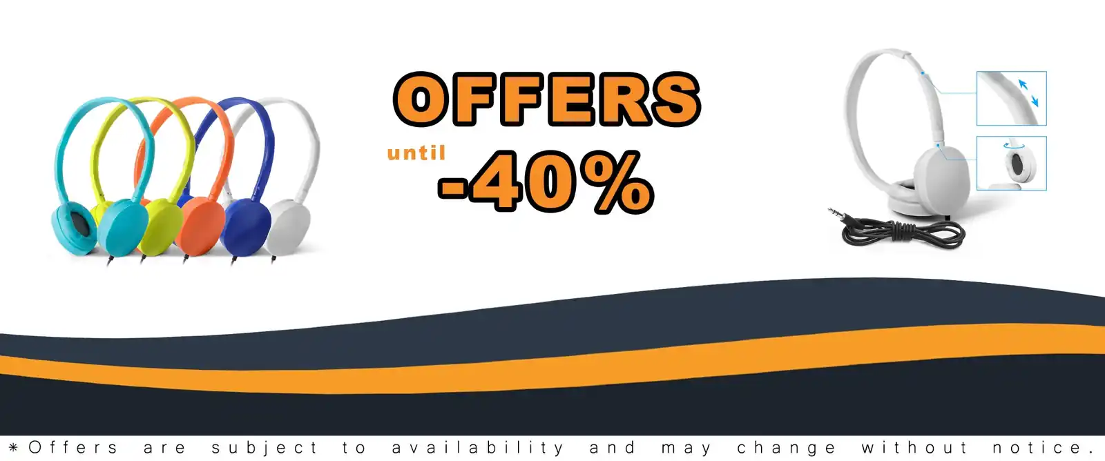 50 packs bulk student headphones multi-color