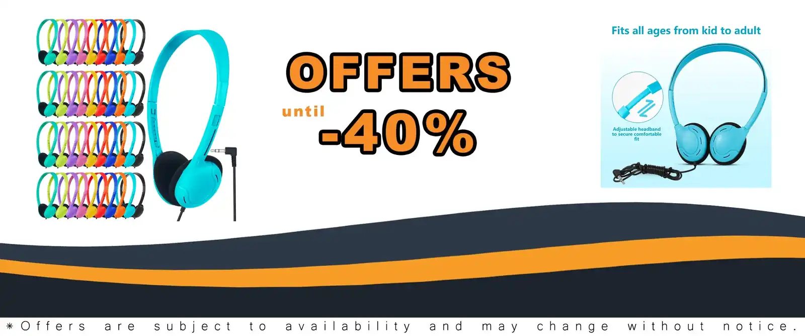 classroom headphones bulk pack for school wholesale earphones students testing online learning