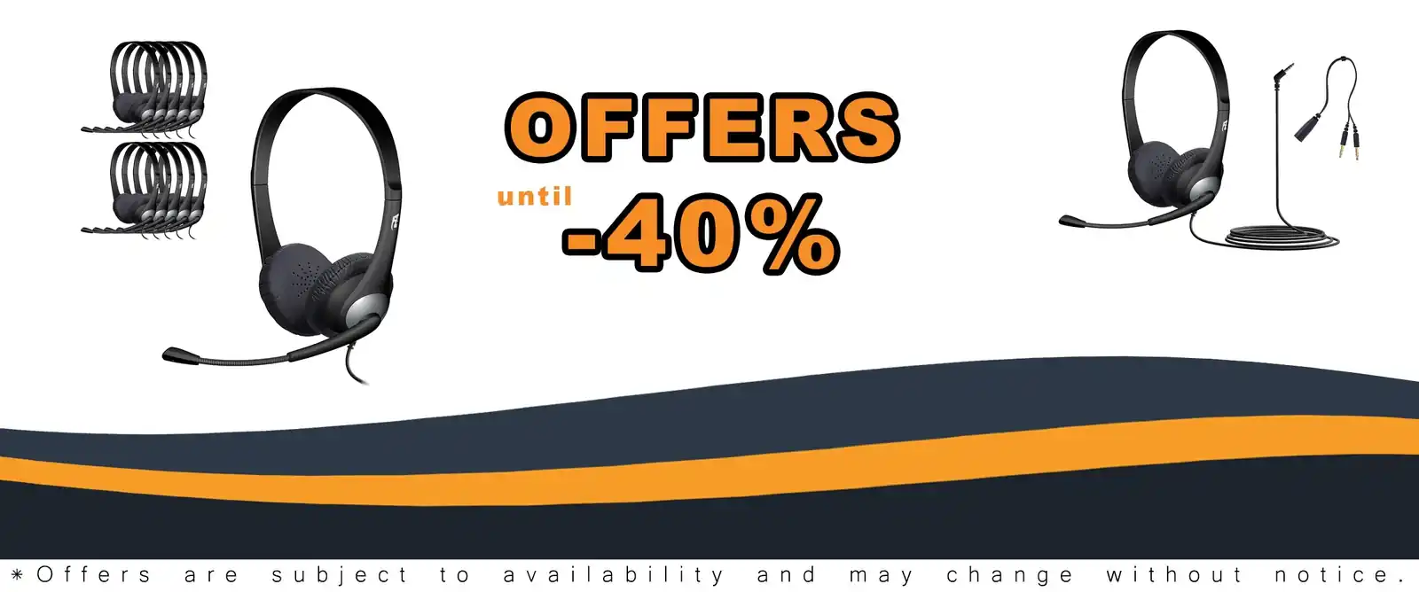 cyber acoustics stereo headset k12 education 4 pack