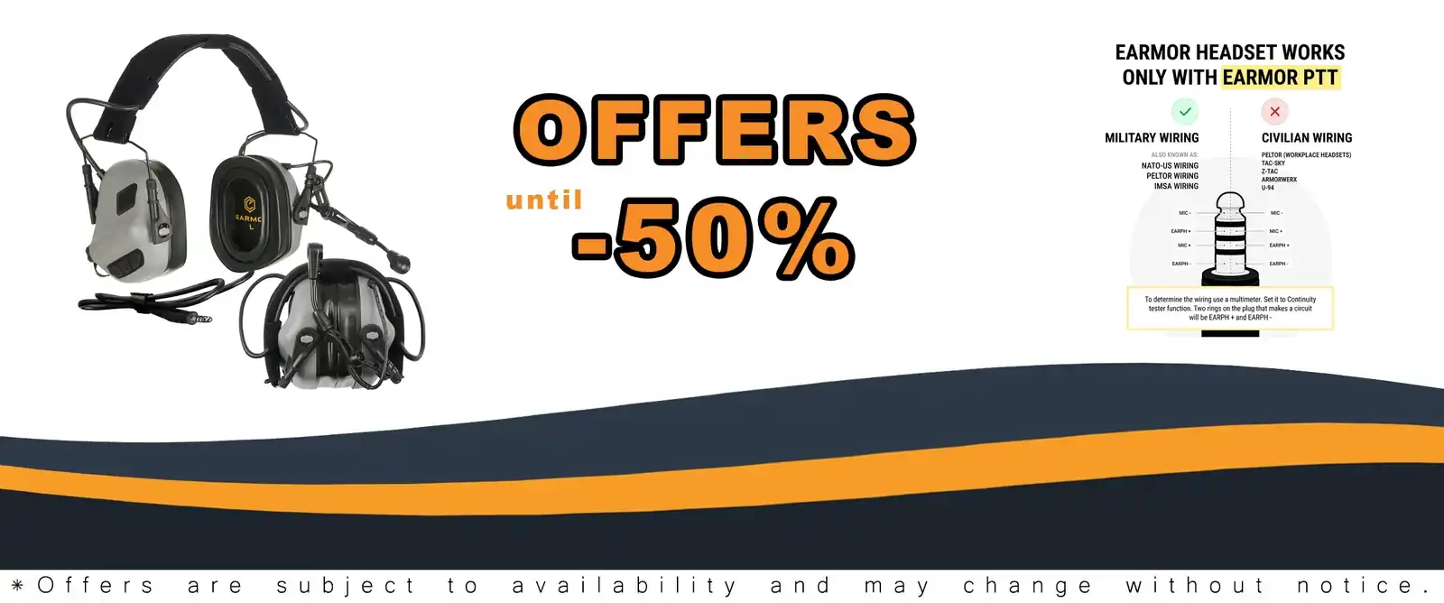 tactical headset earmuff noise canceling headphones mic shooting hunting